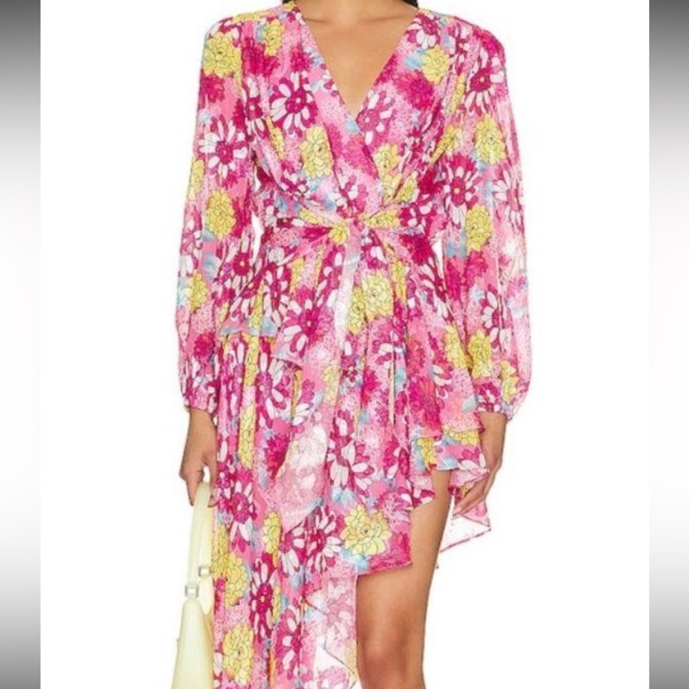 Floral cocktail dress